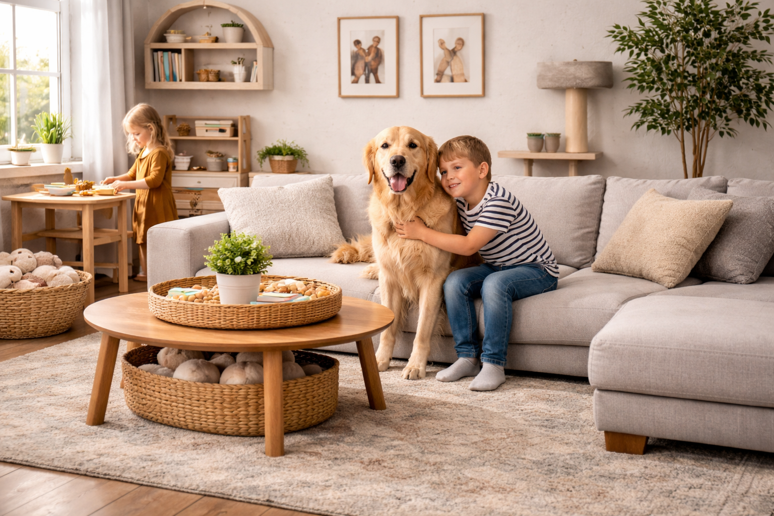 Einrichten für Familien Haustiere Stilvoll sicher und alltagstauglich (2)